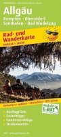 neuveden: Allgäu Kempten-Oberstdorf, Sonthofen-Bad Hindelang 1:50 000 / cyklistická a