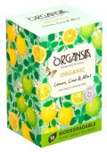neuveden: ORGANSIA BIO Lemon Lime & Mint přebal 18x1,8g