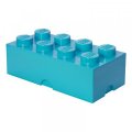 neuveden: Úložný box LEGO 8 - azurový