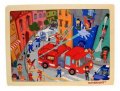 neuveden: Puzzle Hasiči, dřevěné