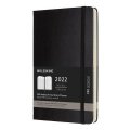 neuveden: Moleskine Vertikální PRO diář 2022 černý L, tvrdý