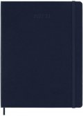 neuveden: Moleskine Plánovací zápisník 2022-2023 modrý XL, tvrdý