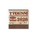 neuveden: Pracovní kalendář 2026 MINI Retro