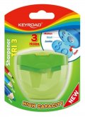 neuveden: Keyroad Ořezávátko TRI Plus, plast - zelené