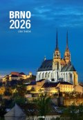 Sváček Libor: Kalendář 2026 Brno - nástěnný
