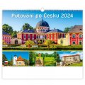 neuveden: Kalendář nástěnný 2024 - Putování po Česku
