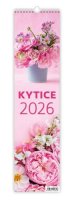 neuveden: Kalendář nástěnný 2026 - Kytice