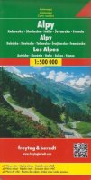 neuveden: AK 2701 Alpy 1:500 000 / automapa