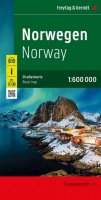 neuveden: AK 0671 Norsko 1:600 000 / automapa