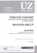 neuveden: ÚZ 1140 Veřejné zakázky, Registr smluv