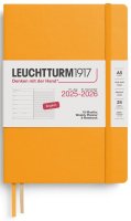 neuveden: Weekly Planner & Notebook 2026 Medium (A5) 18 Months Rising Sun