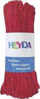 neuveden: HEYDA Přírodní lýko - červené 50 g