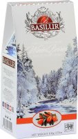neuveden: BASILUR Winter Berries Sea Buckthorn - černý aromatizovaný čaj s kousky ovo