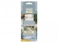 neuveden: YANKEE CANDLE Water Garden vůně do auta visačka papírová