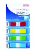 neuveden: Záložky v zásobníku 12 x 45 mm - mix barev