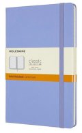 neuveden: Zápisník Moleskine - tvrdé desky, L, linkovaný - nebesky modrý