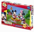 neuveden: Mickey Mouse na pikniku - puzzle 66 dílk