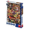 neuveden: Filmové plakáty - puzzle 1500 dílků