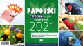 neuveden: Kalendář 2021 Papoušci - týdenní stolní