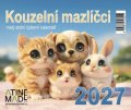 : Kalendář 2027 Kouzelní mazlíčci, malý stolní, týdenní, 13 x 15 cm