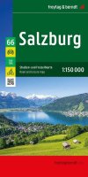 neuveden: Salzburg 1:150 000 / automapa a rekreační mapa
