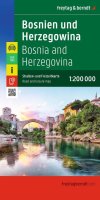 : Bosna-Herzegovina 1:200 000 / automapa