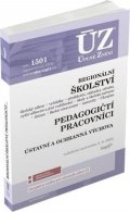 neuveden: ÚZ 1501 Regionální školství, Pedagogičtí pracovníci