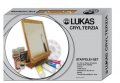 neuveden: LUKAS akrylové barvy TERZIA základní sada 6 x 125 ml + 3 x štětec, 1 x pale