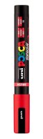 neuveden: Posca popisovač PC-5BR - červený 1 - 4 mm
