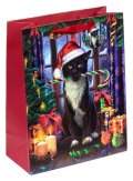 : Dárková taška - vánoční Velká Lisa Parker Kočka Krampus