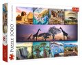 neuveden: Puzzle Koláž: Afrika 1000 dílků