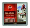 neuveden: Koh-i-noor křídy prašné umělecké v tužce GIOCONDA souprava 24ks v plechové 