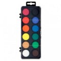 neuveden: Koh-i-noor vodové barvy/vodovky obdélník černý 12 barev o průměru 30 mm