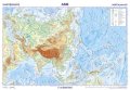 neuveden: Asie - reliéf a povrch, školní nástěnná 1:13 000 000