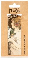 neuveden: Magnetická záložka Alfons Mucha – Feather