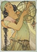 neuveden: Pohled Alfons Mucha – Salome, krátký