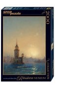 neuveden: Puzzle 2000 Ajvazovskij Leandrová věž v Konstantinopolu (ze sbírek ruských 