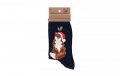 neuveden: Dámské ponožky vánoční Wrendale Designs Festive Fox - Liška