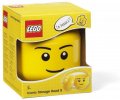 neuveden: Úložný box LEGO hlava (mini) - chlapec