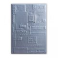 neuveden: SIZZIX embosovací kapsa 3D - deska s nýty 14,6 x 11,4 cm