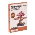 neuveden: 3D Dřevěná skládačka: Bonsaj sakura