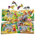 neuveden: Puzzle MINI - U nás DOMA na farmě/9 dílků (4 druhy)