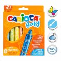 neuveden: Carioca voskovky Baby Wild - 8 ks