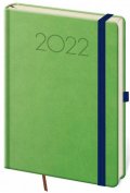 neuveden: Diář 2022 New Praga - zelený, týdenní, A5