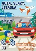 neuveden: Auta, vlaky, letadla - Omalovánky A5+