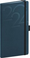 neuveden: Diář 2024: Ajax - modrý, kapesní, 9 × 15,5 cm