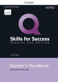 Bixby Jennifer: Q Skills for Success Intro Reading & Writing Teacher´s Handbook with Teache