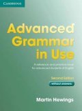Hewings Martin: Advanced Grammar in Use 2nd edition: Edition without answers