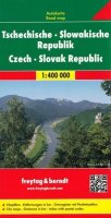 neuveden: Česká a Slovenská republika 1:400 000/oboustranná automapa