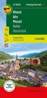 neuveden: Rýn - Ahr - Mosela, Nahe  Hunsrück 1:140 000 / dobrodružný průvodce a mapa